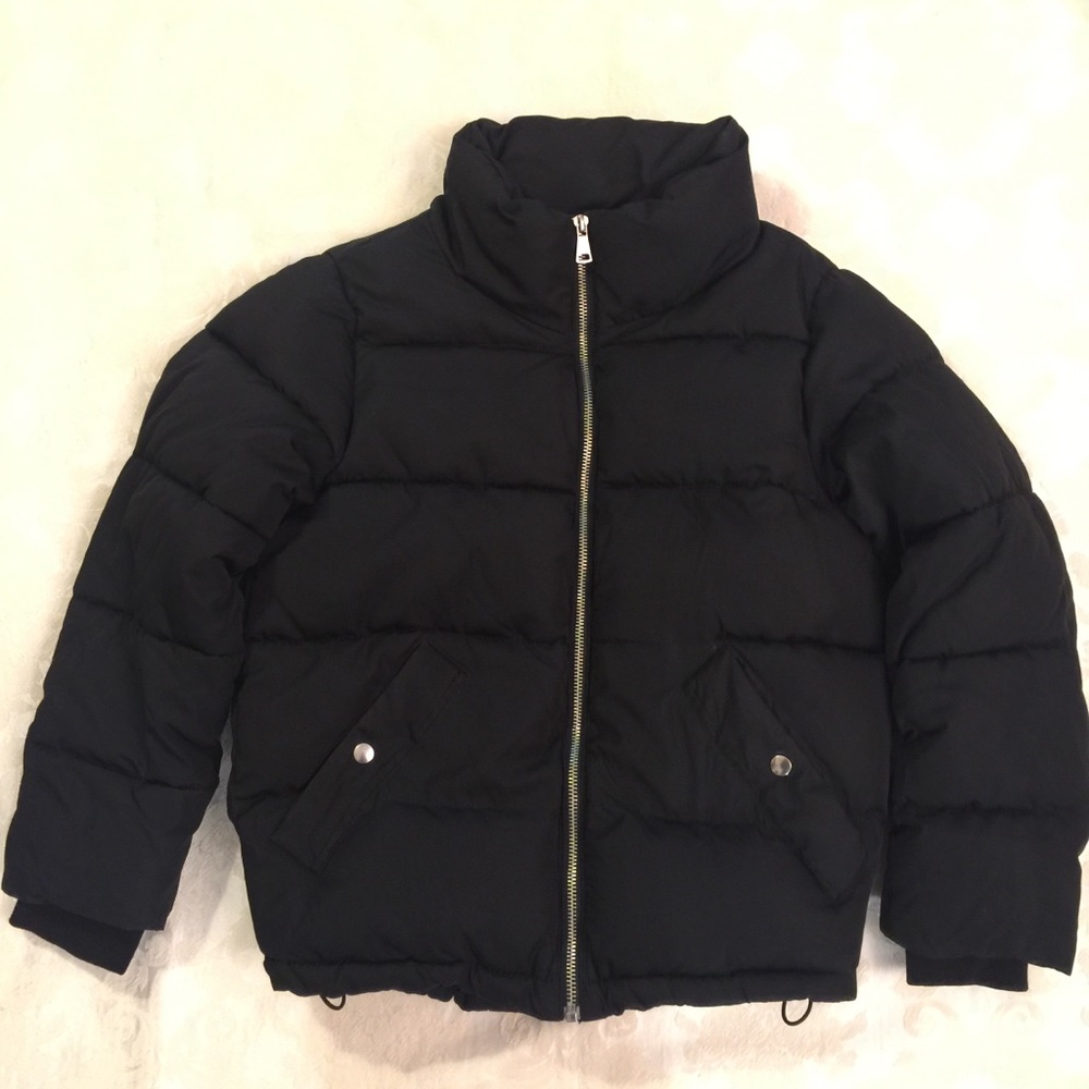 H&M Black Puffer Jacket Size XS